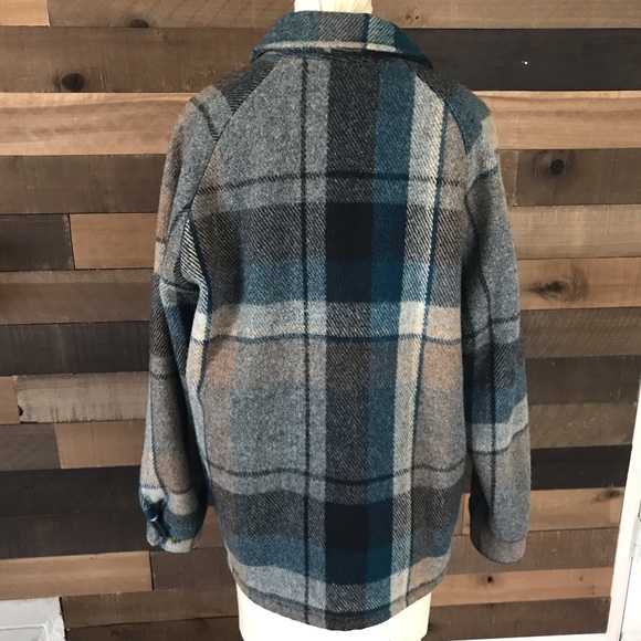 Vintage damart heavy wool Sherpa lined jacket med - Picture 6 of 7